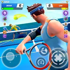 Взломанная Tennis Clash: Multiplayer Game [MOD: безлимитные деньги и энергия] на Андроид