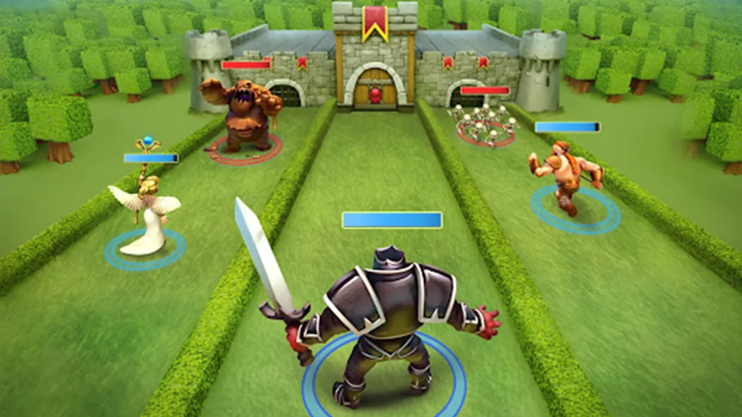 Castle Crush：Epic Battle [MOD: безлимитные монеты и энергия] последняя версия — скриншот 1