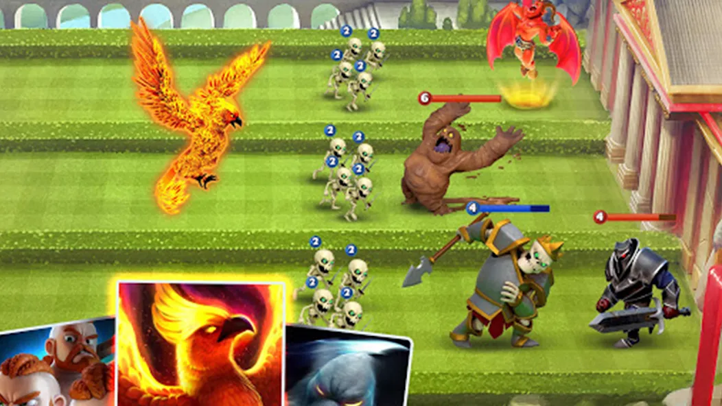 Castle Crush：Epic Battle [MOD: безлимитные монеты и энергия] последняя версия — скриншот 3