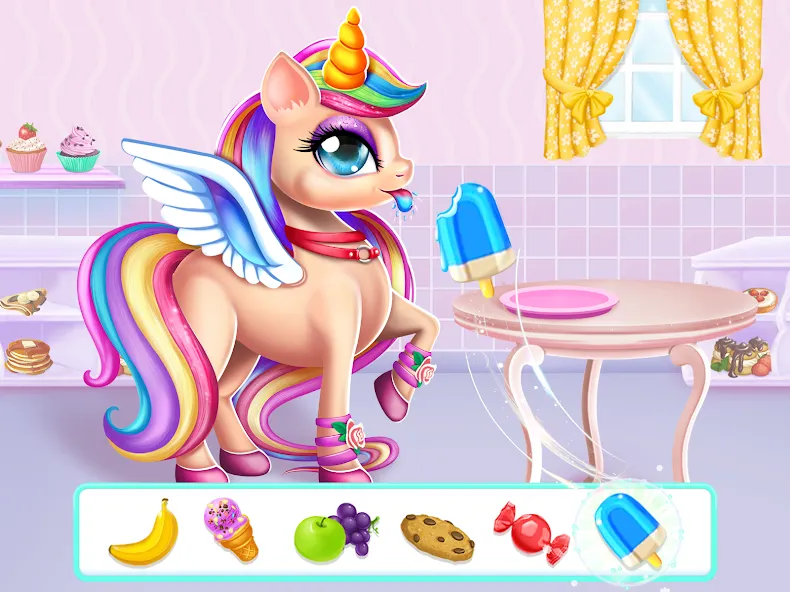 Скачать Unicorn Dress up Girls Game [MOD: безлимитные монеты и наряды] — скриншот 5