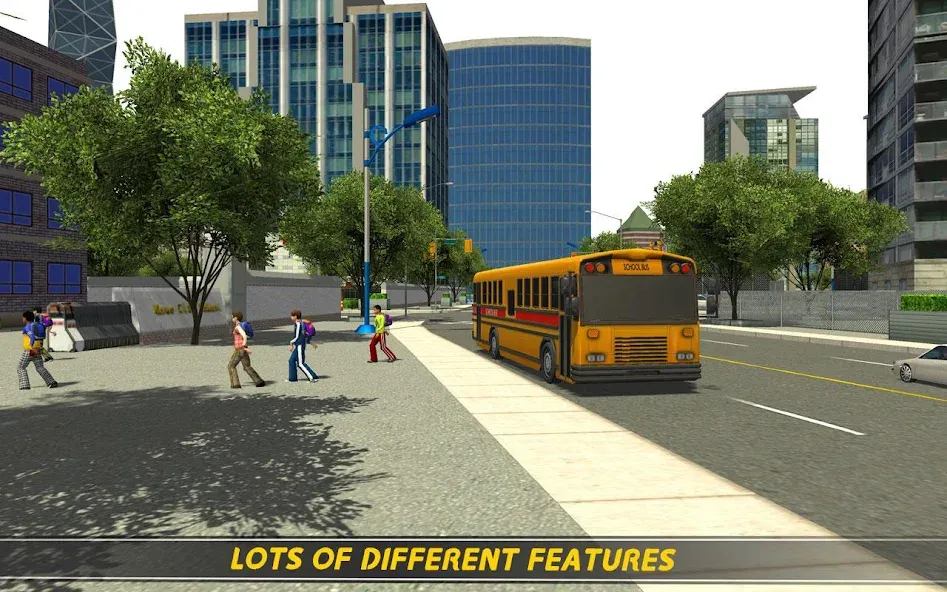 Взломанная School Bus 16 [MOD: безлимитные деньги и новые автобусы] на Андроид — скриншот 2