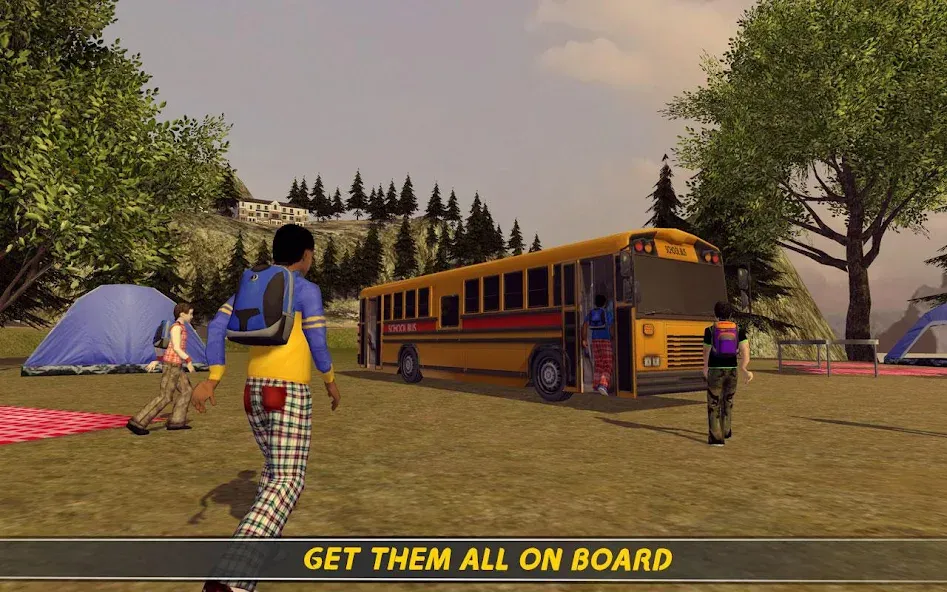 Взломанная School Bus 16 [MOD: безлимитные деньги и новые автобусы] на Андроид — скриншот 3