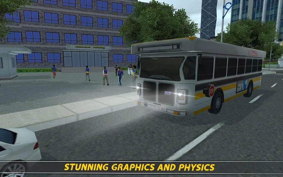 Взломанная School Bus 16 [MOD: безлимитные деньги и новые автобусы] на Андроид — скриншот 5