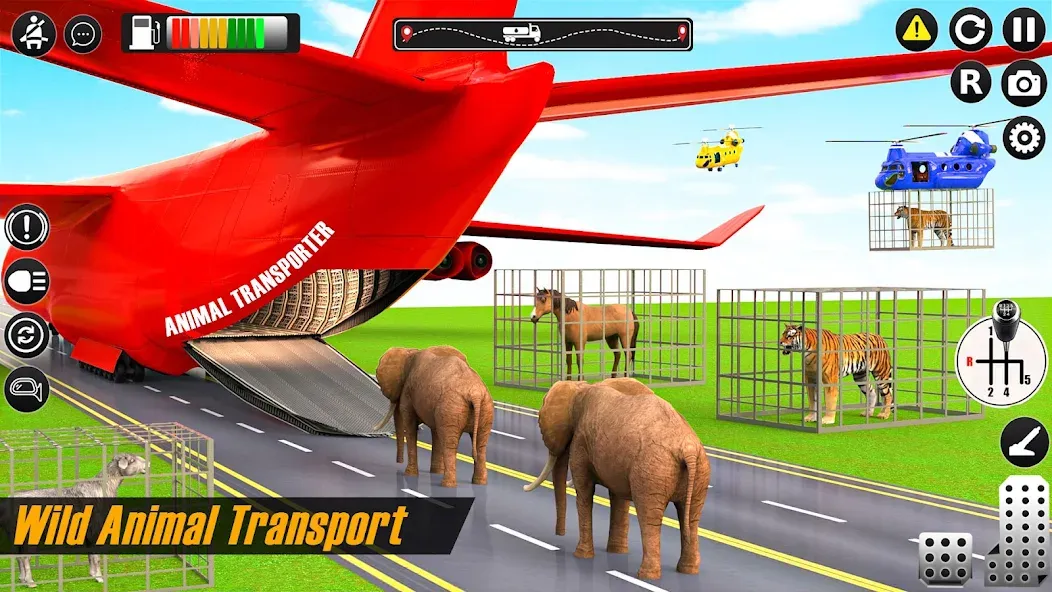 Скачать взлом Animal Transport Driving Games [MOD: без рекламы и открыты все уровни] — скриншот 3