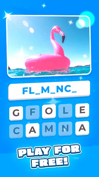Guess the Word. Word Games [MOD: безлимитные подсказки и открыты уровни] — Скачать бесплатно (APK) — скриншот 2