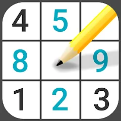 Взломанная Sudoku - Offline Games [MOD: без рекламы и подсказки доступны] на Андроид