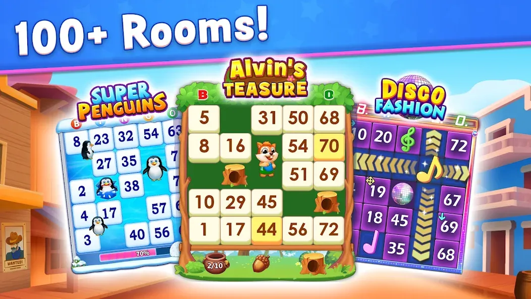 Bingo: Play Lucky Bingo Games [MOD: безлимитные билеты и бонусы] на Андроид — скриншот 2