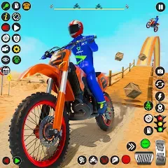 Bike Stunt Games Stunt Bike 3D [MOD: безлимитные деньги и все байки] (Бесплатно / APK)