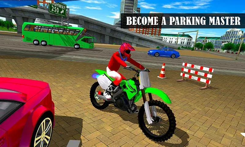 Bike Parking Moto Driving Game [MOD: безлимитные деньги и все мотоциклы] на Андроид — скриншот 4