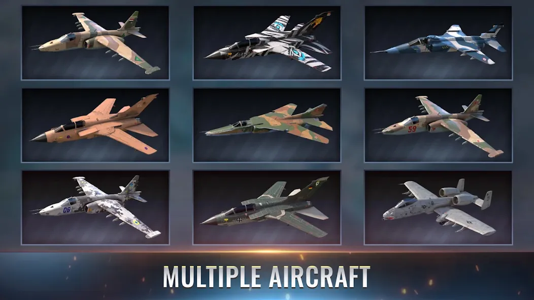 Fighter Pilot: HeavyFire [MOD: безлимитные деньги и топливо] на Андроид — скриншот 3