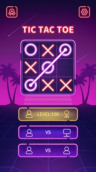 Tic Tac Toe - Offline XOXO [MOD: без рекламы и всё открыто] последняя версия — скриншот 3