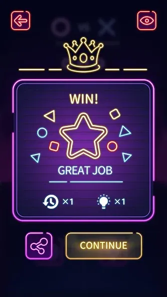 Tic Tac Toe - Offline XOXO [MOD: без рекламы и всё открыто] последняя версия — скриншот 4