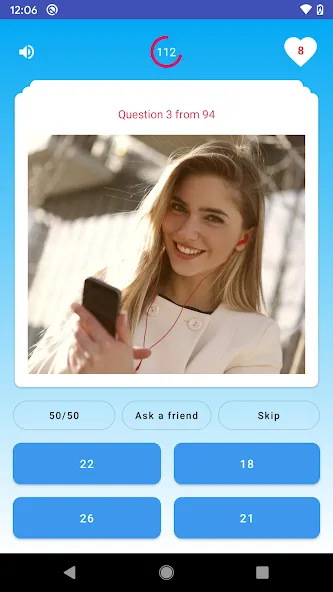 Quiz - Guess her age challenge [MOD: открыты все возрастные испытания] на Андроид — скриншот 4