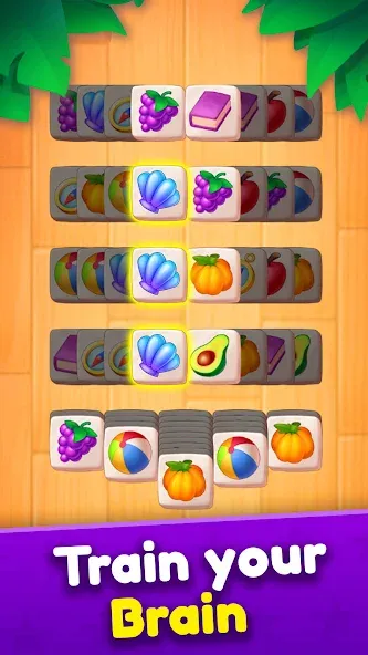 Tile Match [MOD: безлимитные подсказки и отмены ходов] (Бесплатно / APK) — скриншот 3