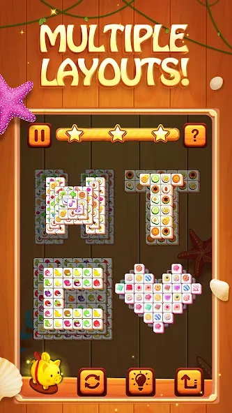 Скачать Tile Master® - Triple Match [MOD: безлимитные подсказки и отмены ходов] — скриншот 2