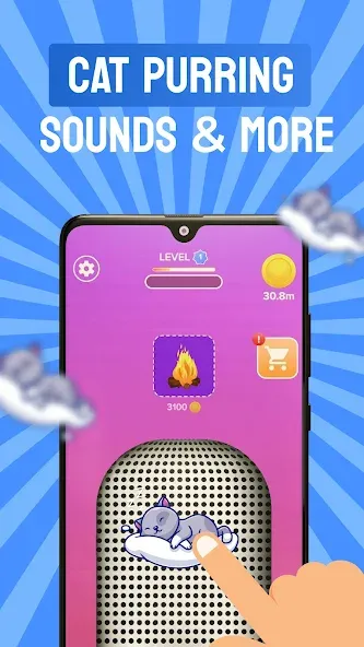 ASMR Microphone Sounds Game [MOD: без рекламы и открыты все звуки] последняя версия — скриншот 1
