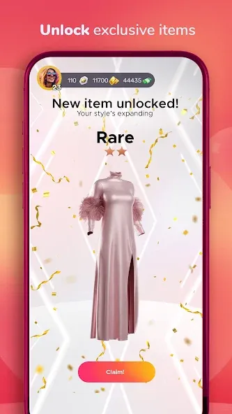 FashionVerse: Fashion Makeover [MOD: безлимитные деньги и все наряды открыты] (Бесплатно / APK) — скриншот 3
