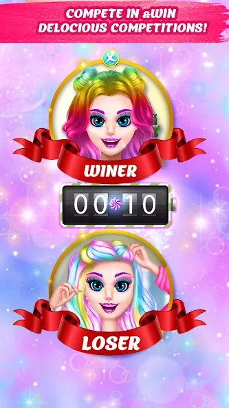 DIY Candy Makeup-Beauty Salon [MOD: безлимитные монеты и всё открыто] последняя версия — скриншот 5