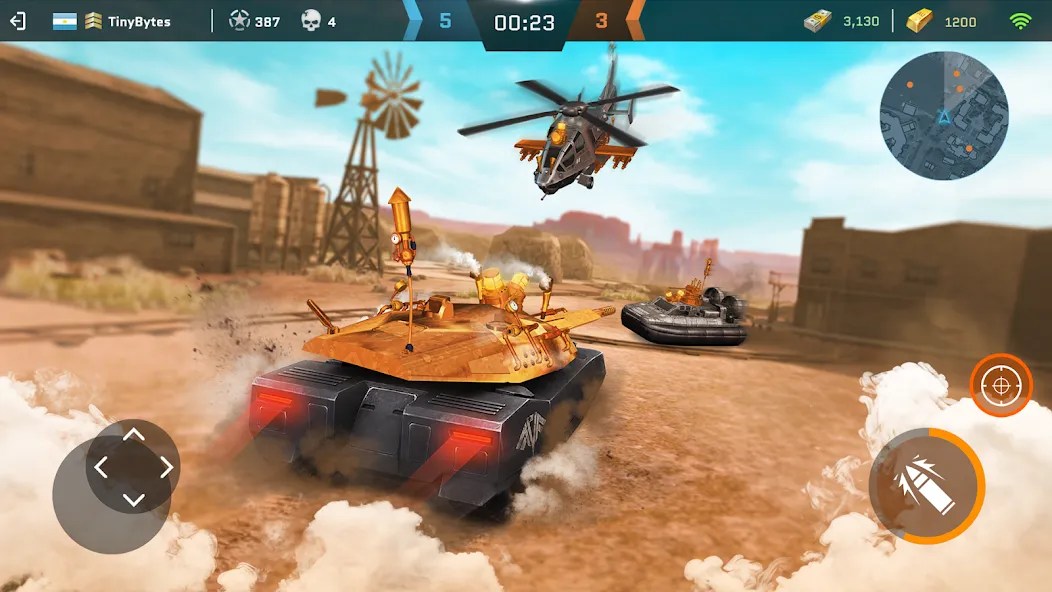 Massive Warfare: Tanks PvP War [MOD: безлимитные деньги и усиленная техника] последняя версия — скриншот 5