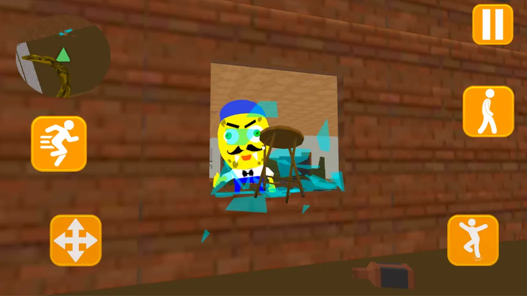 Скачать Neighbor Sponge. Scary Secret [MOD: страшные секреты и все уровни] — скриншот 2