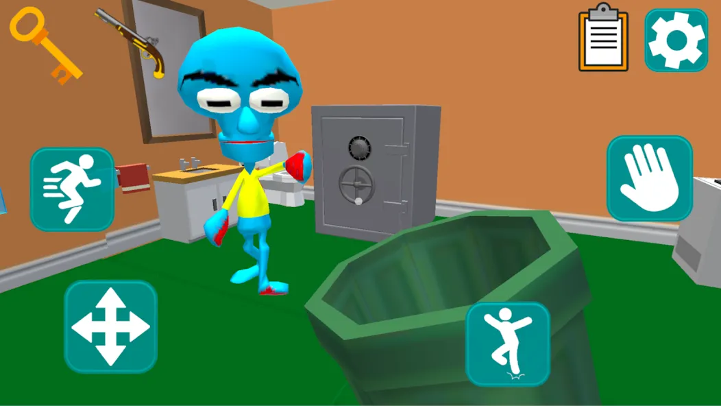 Скачать Squid Neighbor. Sponge Escape [MOD: безлимитные монеты и все уровни открыты] — скриншот 2