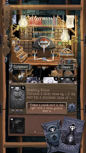 Скачать Card Thief [MOD: бесконечные деньги и все карты открыты] — скриншот 5