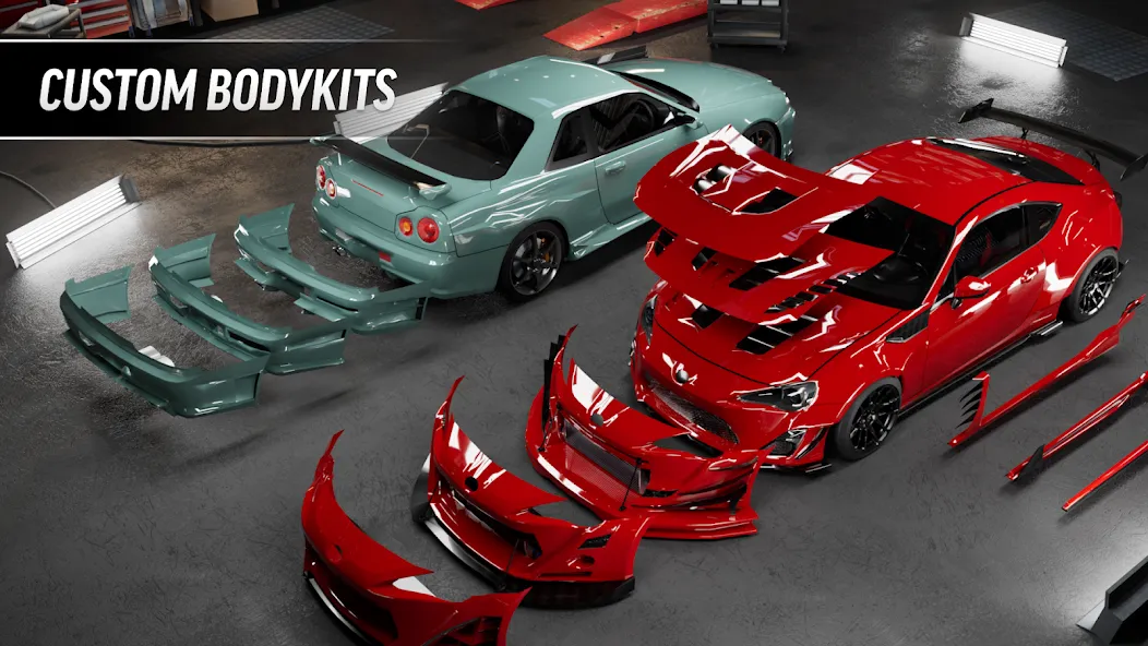 Скачать Drift Max Pro Car Racing Game [MOD: безлимитные деньги и все машины открыты] на телефон — скриншот 2