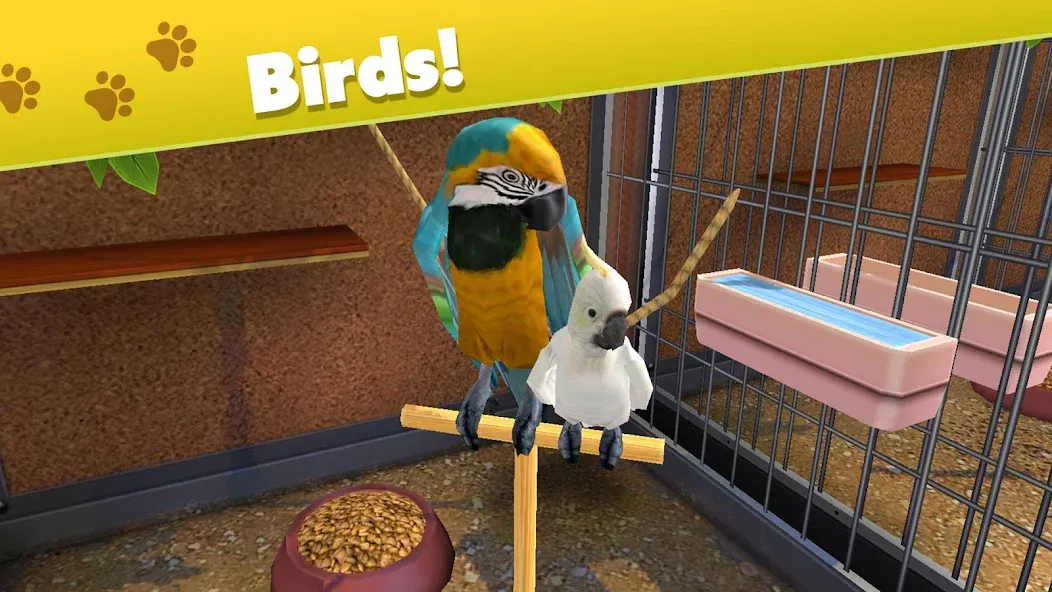 Взломанная Pet World - My Animal Shelter [MOD: безлимитные деньги и ресурсы] на Андроид — скриншот 2