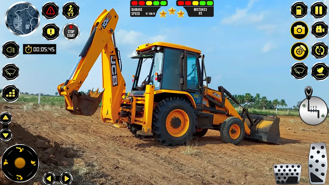 JCB Excavator Construction 3D [MOD: безлимитные деньги и всё открыто] — Скачать бесплатно (APK) — скриншот 3