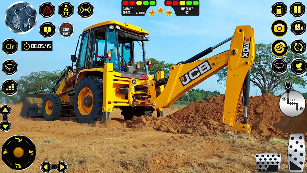 JCB Excavator Construction 3D [MOD: безлимитные деньги и всё открыто] — Скачать бесплатно (APK) — скриншот 5
