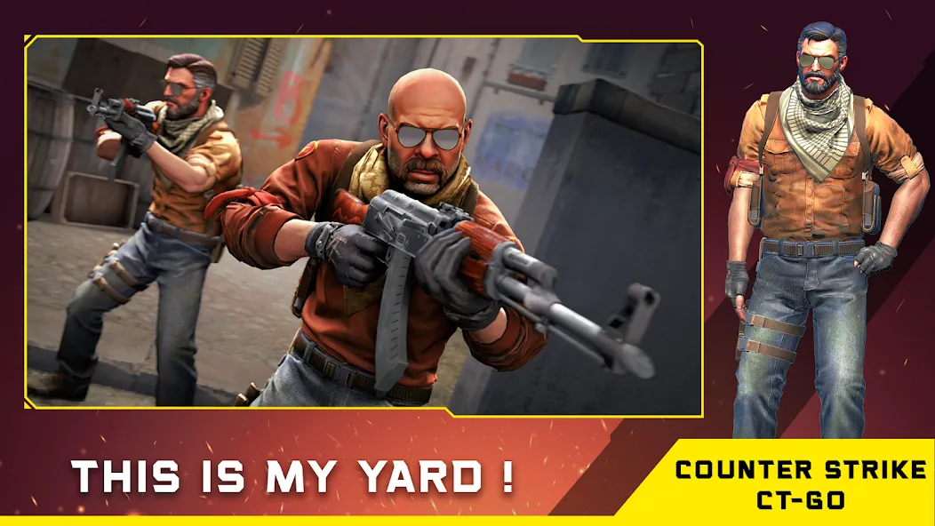 Скачать взлом Counter Strike CT-GO Offline [MOD: контртеррористы с улучшенным оружием] — скриншот 1