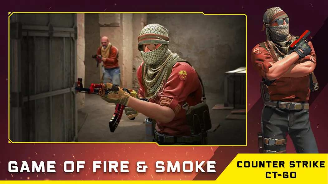 Скачать взлом Counter Strike CT-GO Offline [MOD: контртеррористы с улучшенным оружием] — скриншот 3