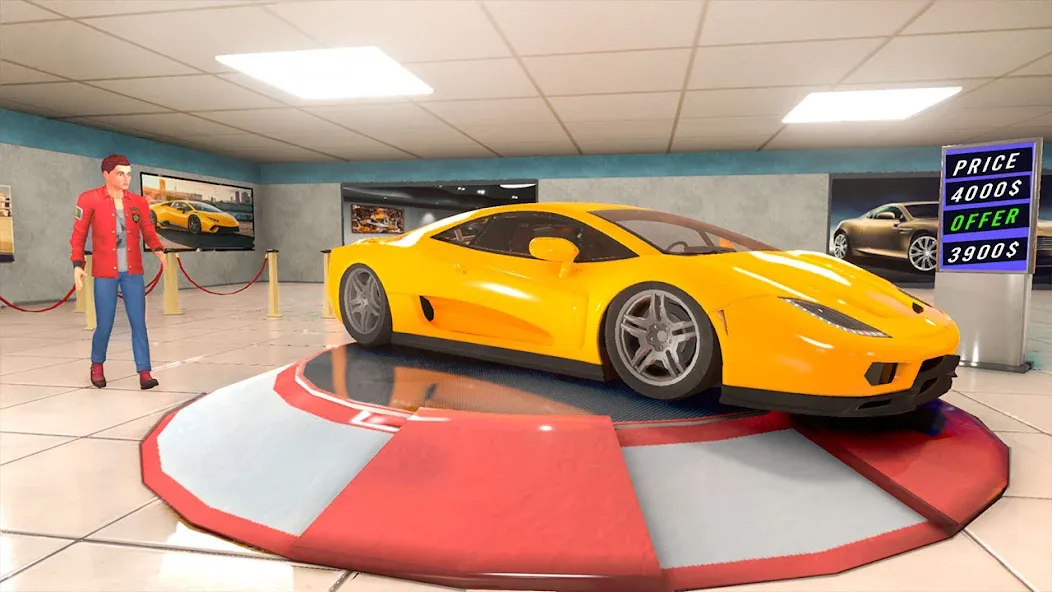 Скачать взлом Car Dealer Tycoon Auto Shop 3D [MOD: безлимитные деньги и все машины открыты] — скриншот 3