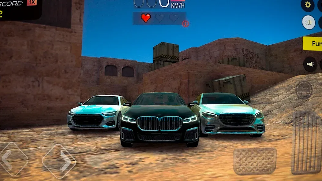 Racing in Car - Multiplayer [MOD: безлимитные деньги и все машины открыты] последняя версия — скриншот 4