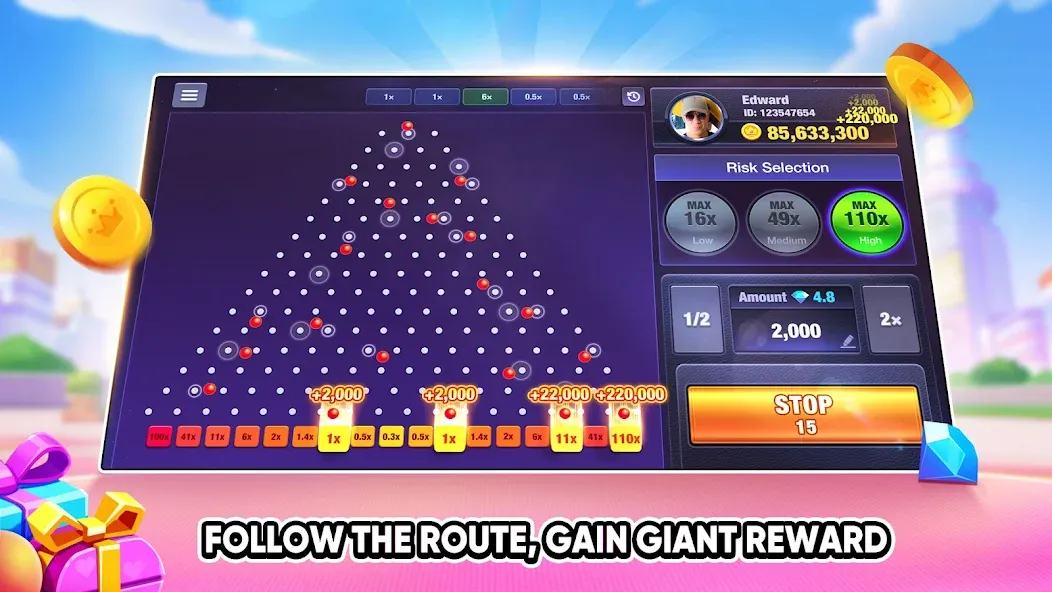 Tongits Go - Mines Slots Pusoy [MOD: безлимитные монеты и разблокированы все игры] на Андроид — скриншот 3