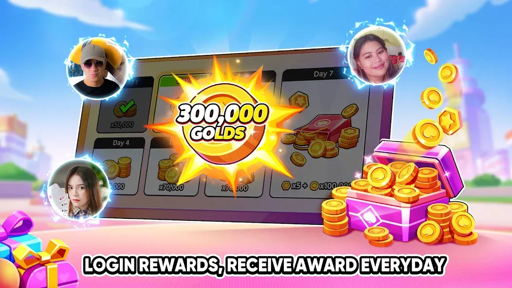 Tongits Go - Mines Slots Pusoy [MOD: безлимитные монеты и разблокированы все игры] на Андроид — скриншот 5