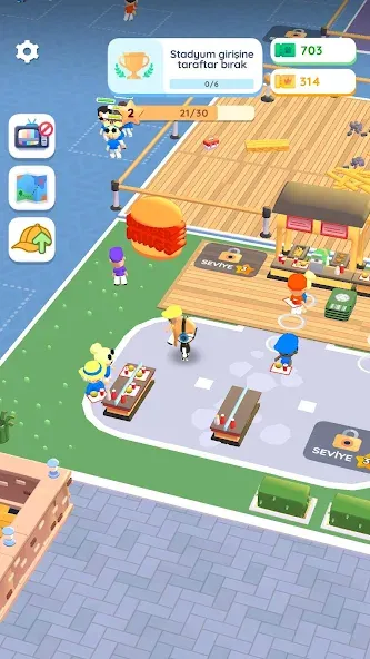 Скачать взлом Stadium Master: Idle Game [MOD: безлимитные деньги и улучшения] — скриншот 3
