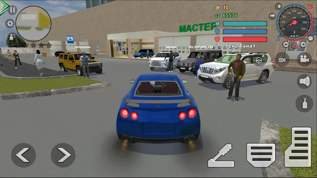 Criminal Russia 3D. Boris [MOD: много денег и открыты машины] на Андроид — скриншот 2