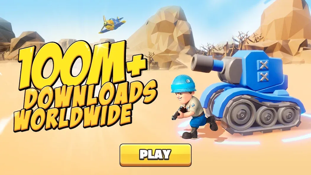 Скачать взлом Top War: Battle Game [MOD: безлимитные ресурсы и ускоренное строительство] — скриншот 1
