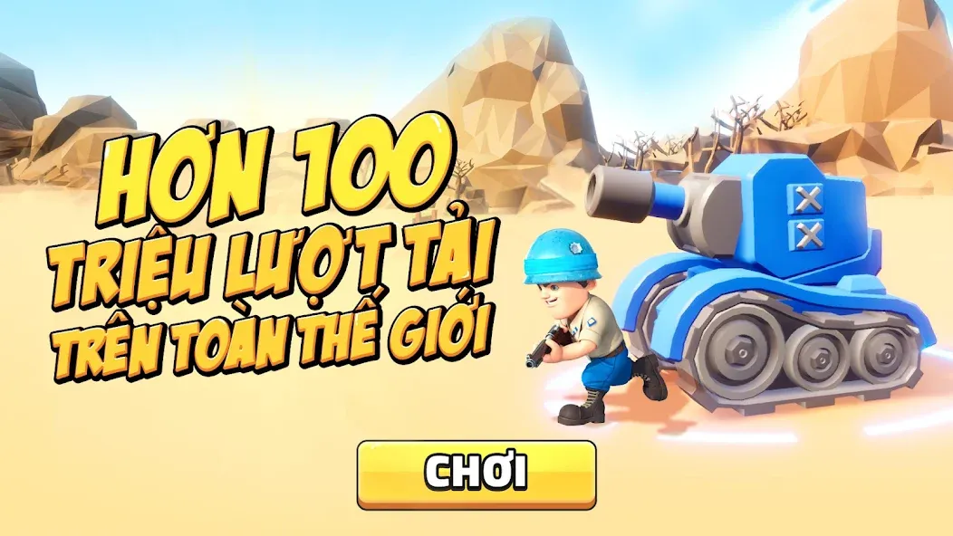Взломанная Top War: Battle Game - Funtap [MOD: много ресурсов и алмазов] на Андроид — скриншот 1