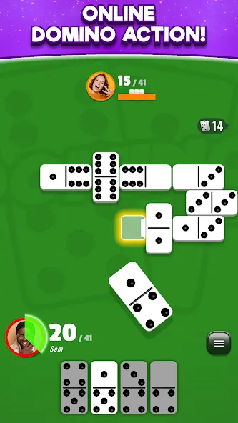Скачать Domino Club: 1v1 Online Game [MOD: безлимитные монеты и открытые режимы] на телефон — скриншот 1