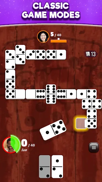 Скачать Domino Club: 1v1 Online Game [MOD: безлимитные монеты и открытые режимы] на телефон — скриншот 3