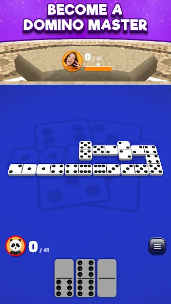 Скачать Domino Club: 1v1 Online Game [MOD: безлимитные монеты и открытые режимы] на телефон — скриншот 5