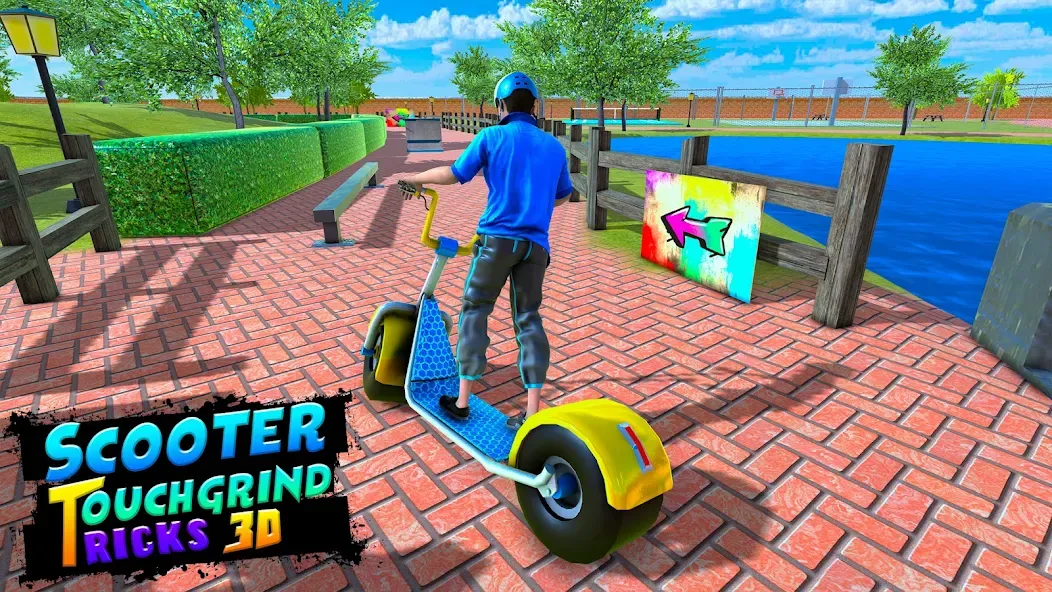 BMX Air Skate Scooter Tricks [MOD: безлимитные монеты и разблокированы трюки] последняя версия — скриншот 5
