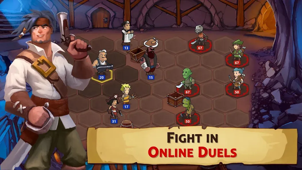 Braveland Heroes [MOD: безлимитные ресурсы и мощные герои] — Скачать бесплатно (APK) — скриншот 4