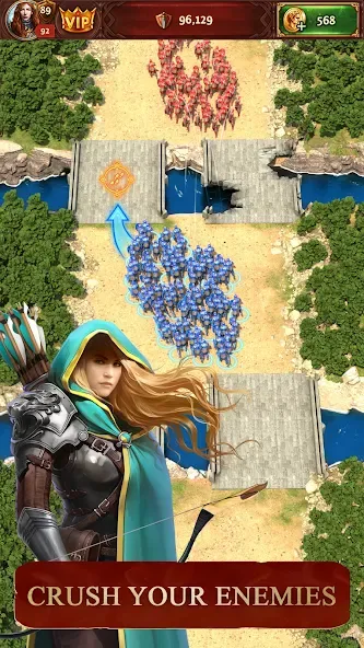 Total Battle: Strategy Games [MOD: безлимитные ресурсы и ускоренное строительство] — Скачать бесплатно (APK) — скриншот 2