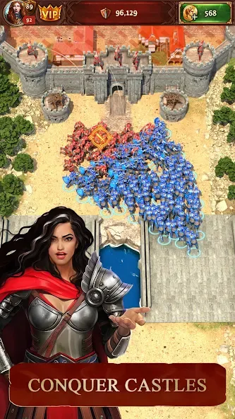 Total Battle: Strategy Games [MOD: безлимитные ресурсы и ускоренное строительство] — Скачать бесплатно (APK) — скриншот 3