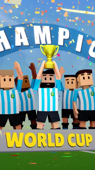 Взломанная Mini Soccer Star: Football Cup [MOD: безлимитные деньги и энергия] на Андроид — скриншот 3