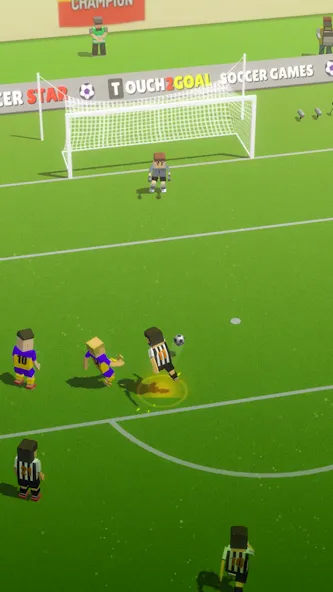 Взломанная Mini Soccer Star: Football Cup [MOD: безлимитные деньги и энергия] на Андроид — скриншот 4