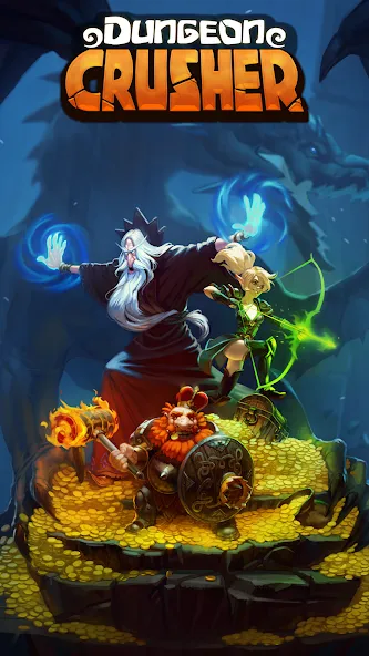 Dungeon Crusher: Soul Hunters [MOD: безлимитные деньги и усиленные герои] (Бесплатно / APK) — скриншот 1